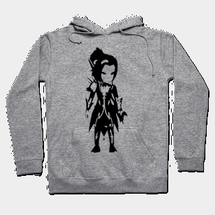 Elven archer minimal silhouette white Hoodie